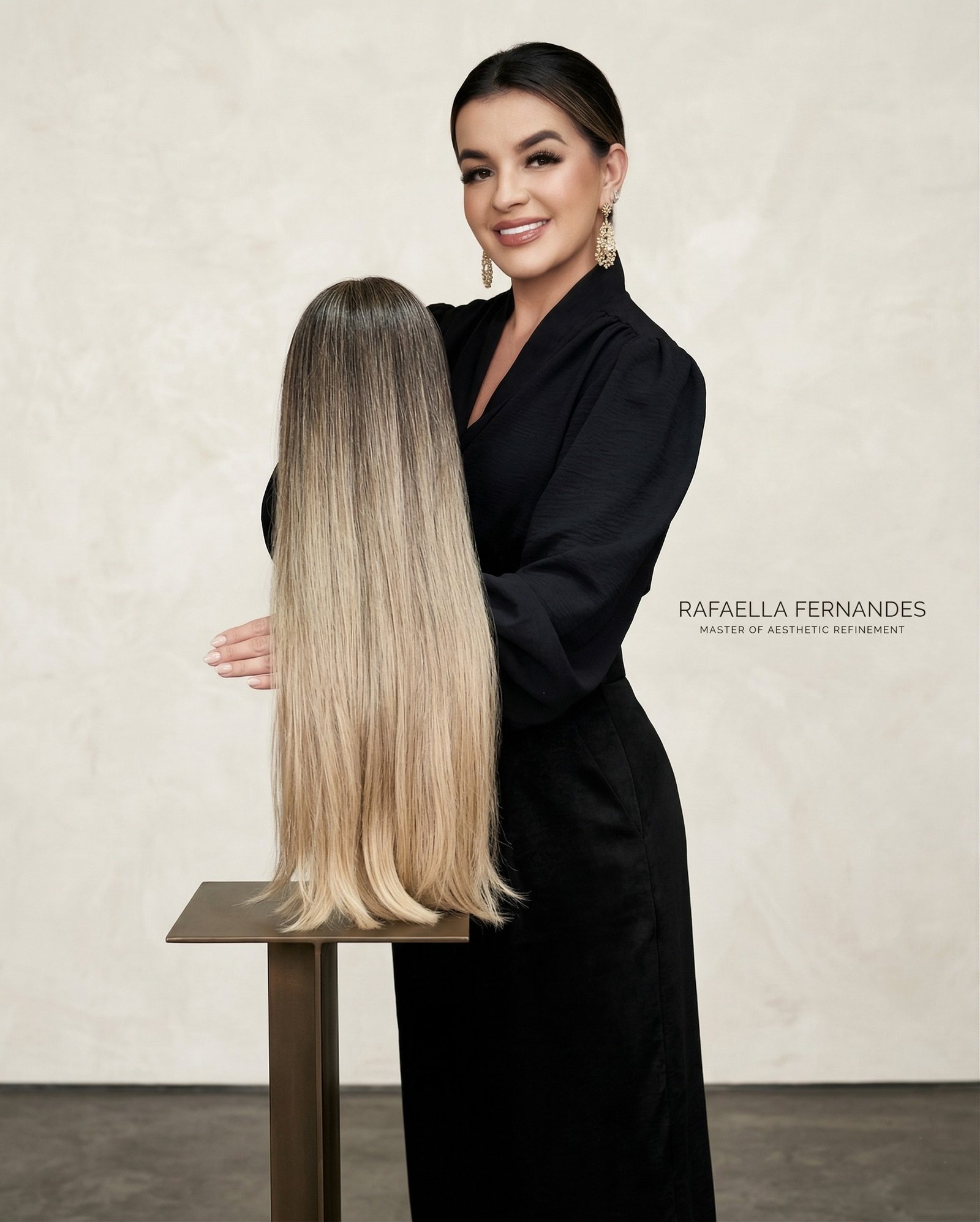 Rafaela Fernandes especialista em mega hair premium